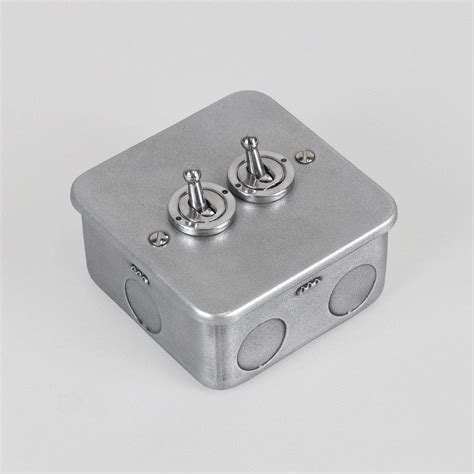 switch box steel|metal clad toggle switch.